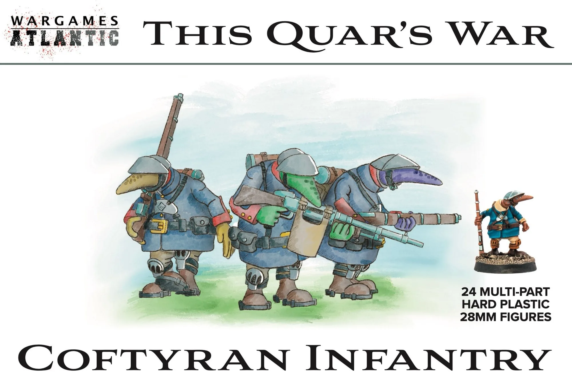 Painting Quar Coftyran Infantry: Step-by-Step