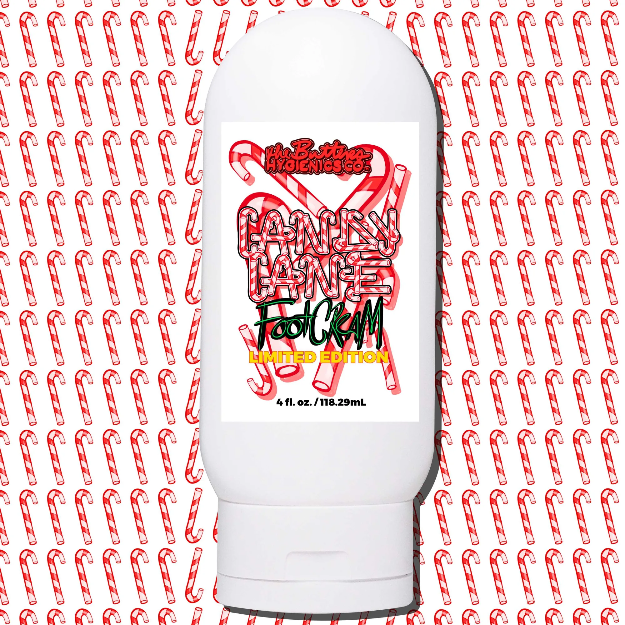 Candy Cane Foot 🦶 Cream w/ Shea & Peppermint