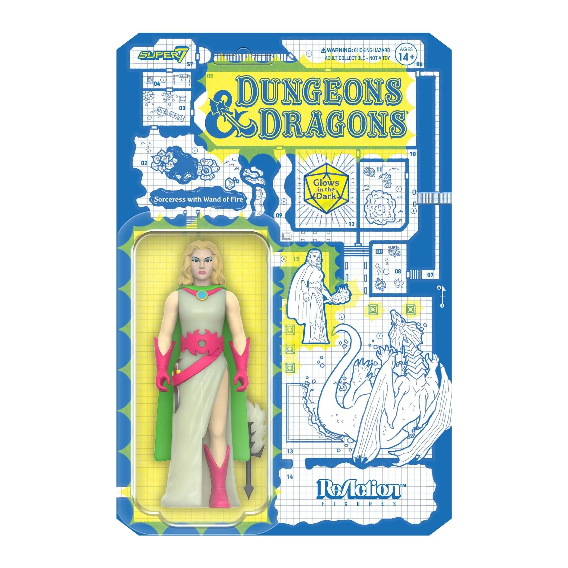 Dungeons and Dragons ReAction Figures Onda 04 - Strega (Luminoso)