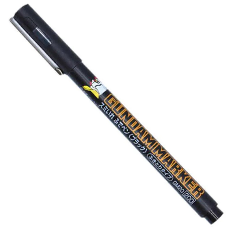 Gundam Marker - Brush Type Black GM20