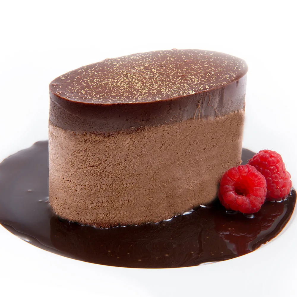 เค้กขนมหวานรายบุคคลช็อกโกแลตมาร์ควิส 12 ชิ้น