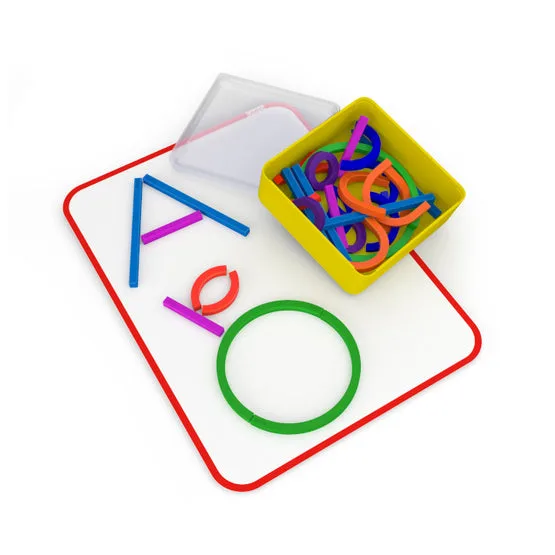 Little Genius Sticks & Rings ABC Learning Activities