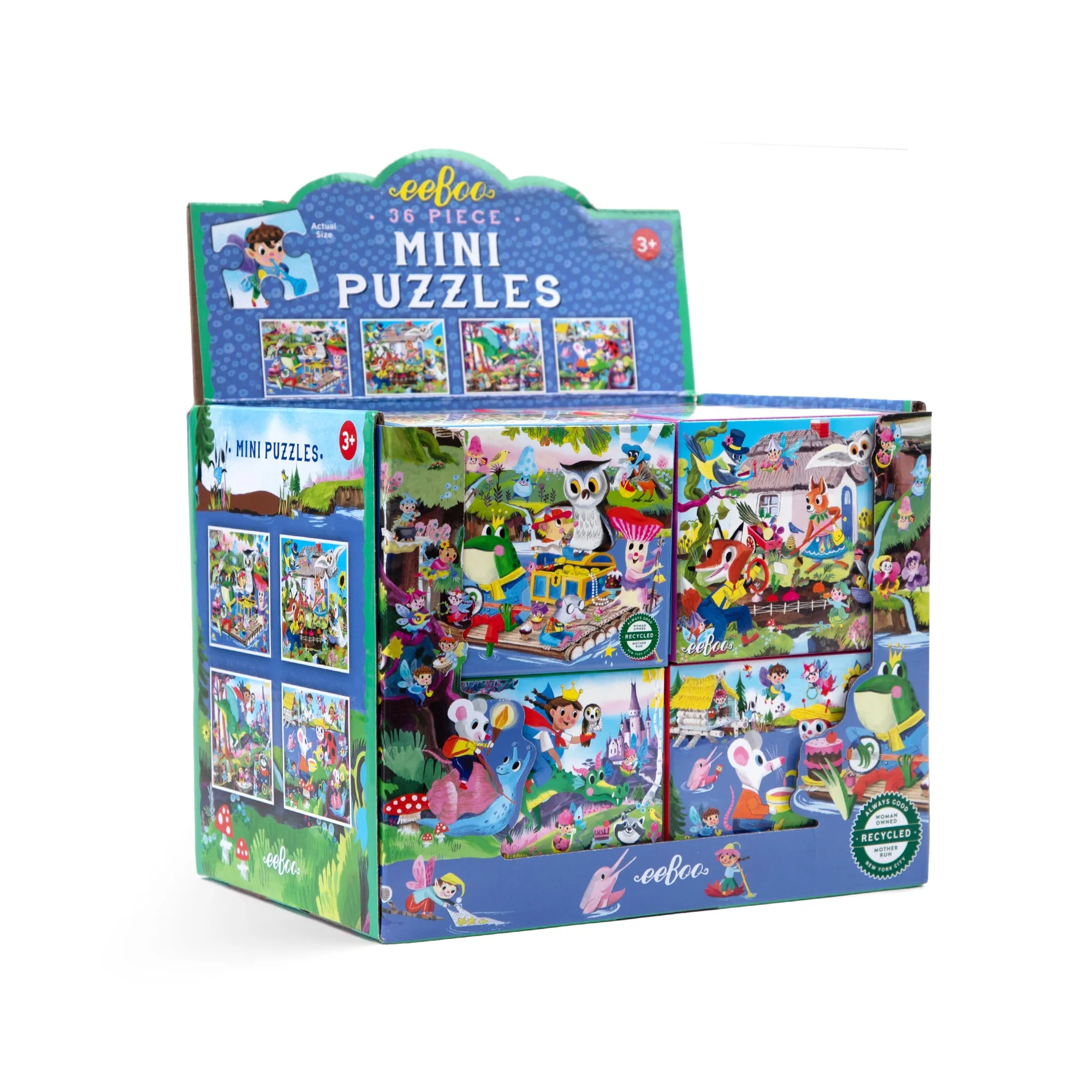 Como emoldurar um mini puzzle de 36 peças