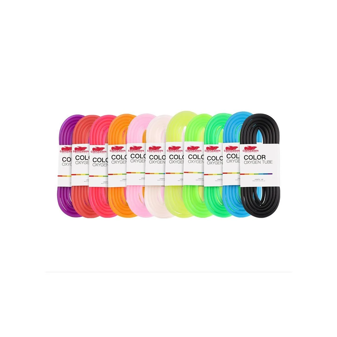 ท่อซิลิโคนสำหรับตู้ปลา – 4/6 มม. ไม่หักงอ ยาว 12 ฟุต มี 11 สี