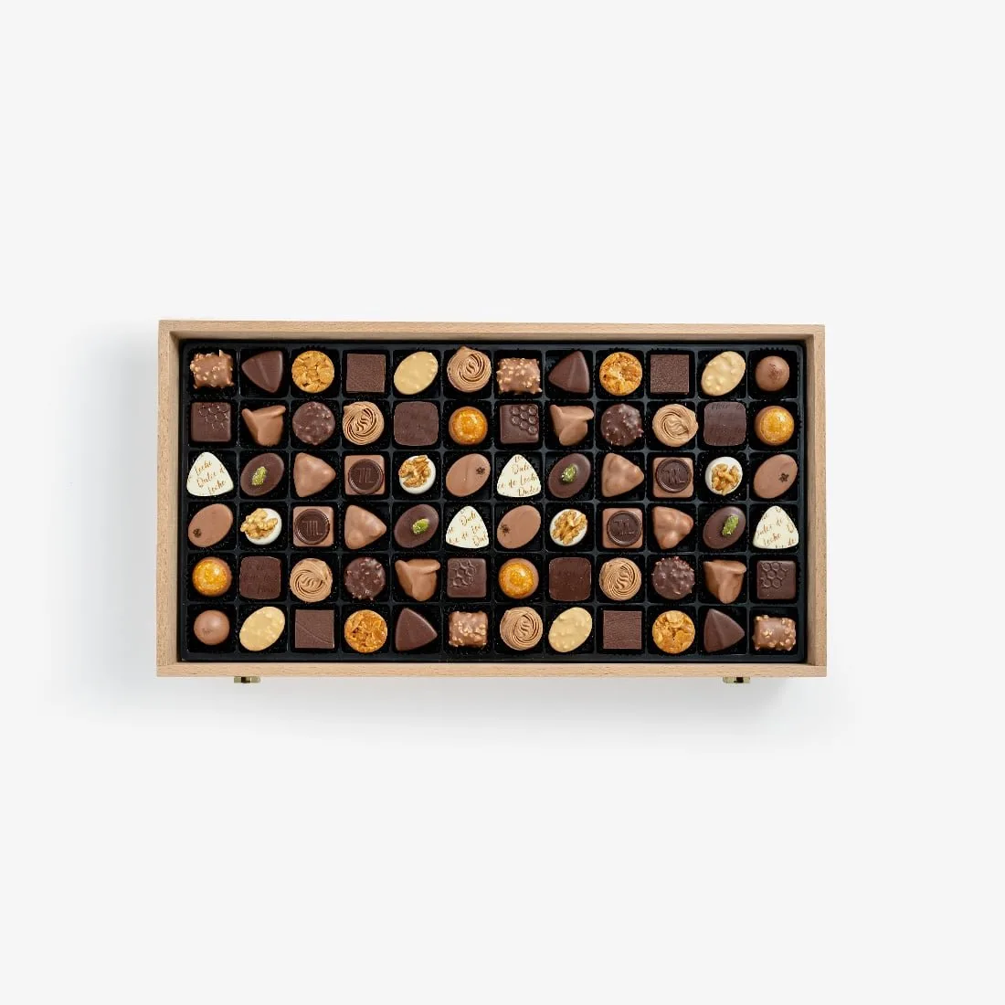 Praline Selection 144er Holzbox