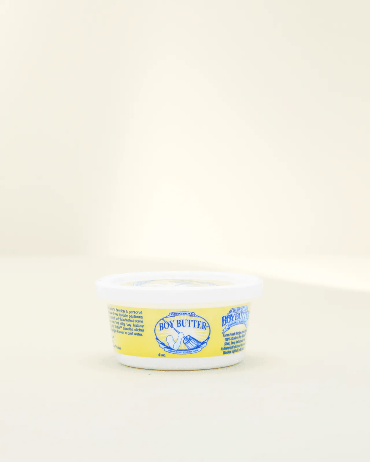Boy Butter Long Lasting Personal Lubricant | Oil Based Sex Lube | 4 oz Tub