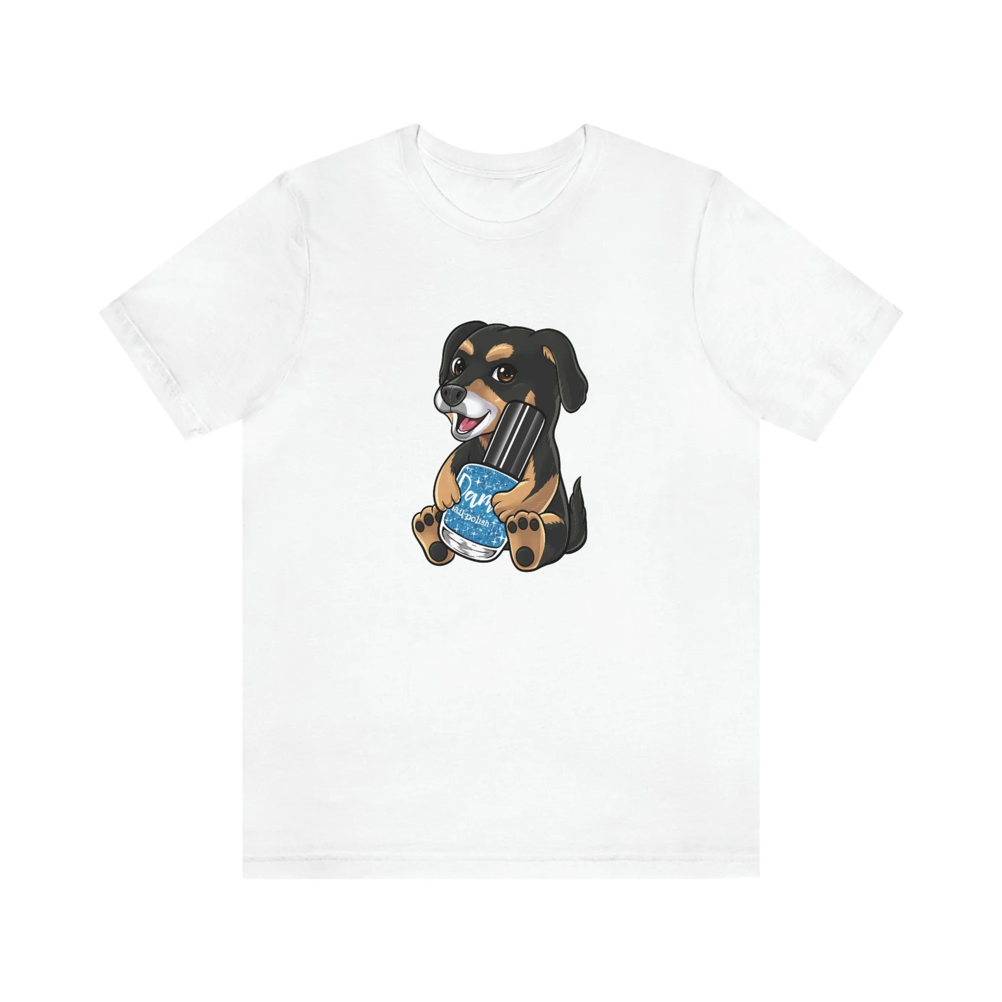 Snickers il cane amante dello smalto - Maglietta a maniche corte unisex