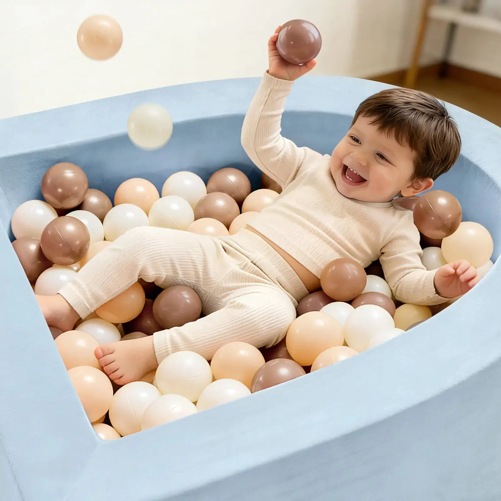 Tiny Land® PlayNest Ball Pit with 200 Ocean Balls