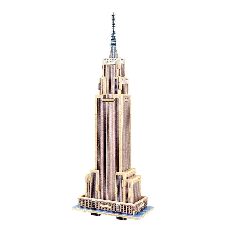 Puzzle Empire State Building di Hands Craft: Cosa contiene