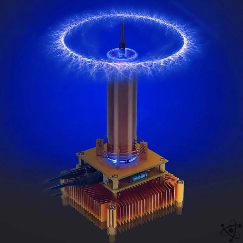Musical Tesla Coil With Acrylic Shell