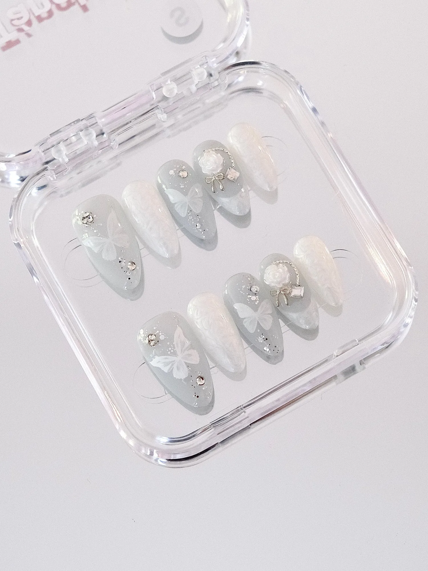 Frosted Wings Press-On Nails: Styling and Care Guide