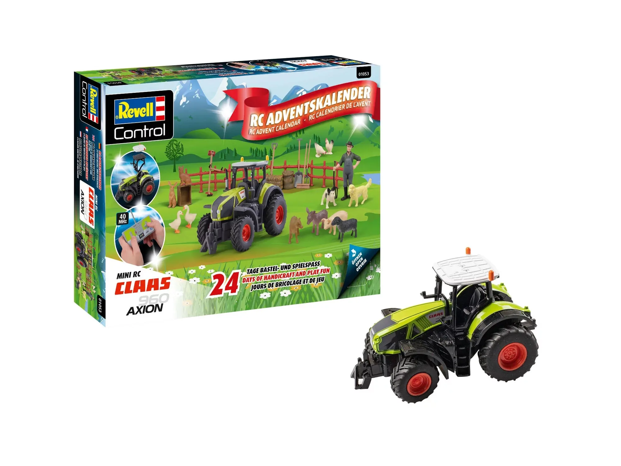 How to Build the RC CLAAS Axion 960 Advent Calendar