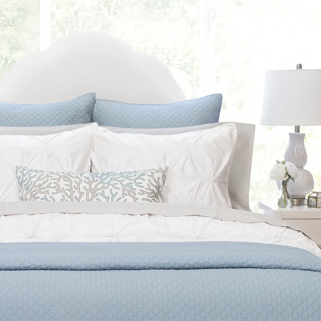 Federa per Cuscino French Blue Cloud, Coppia