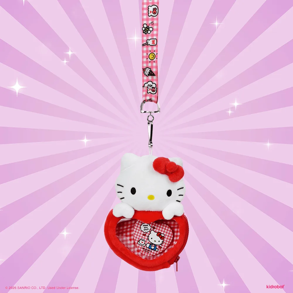 Hello Kitty Ita plysch och lanyard-set: idéer för visning och bärande