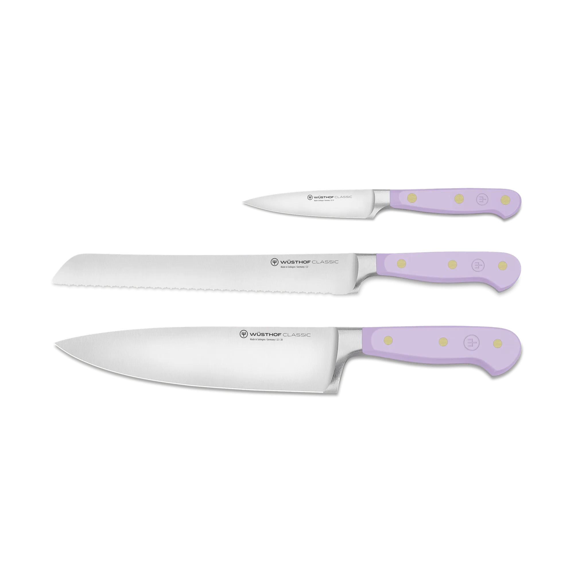 Classic 3-Piece Essential Knife Set - Purple Yam