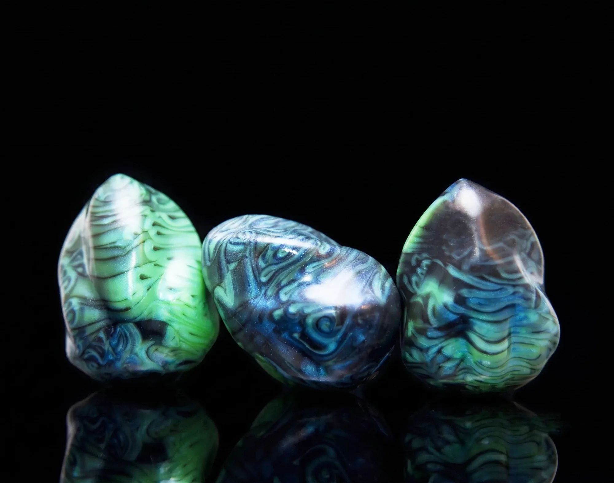 Huevos de Kegel estilo alienígena, estuche