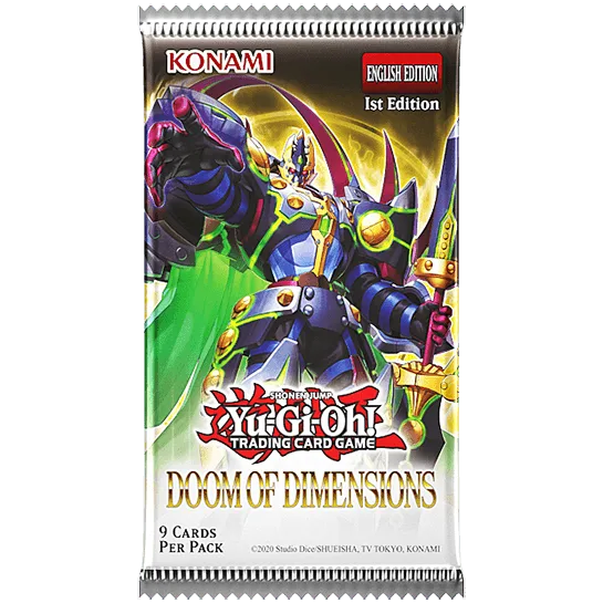 Yu-Gi-Oh! TCG Doom of Dimensions Booster Pack (1. edycja)
