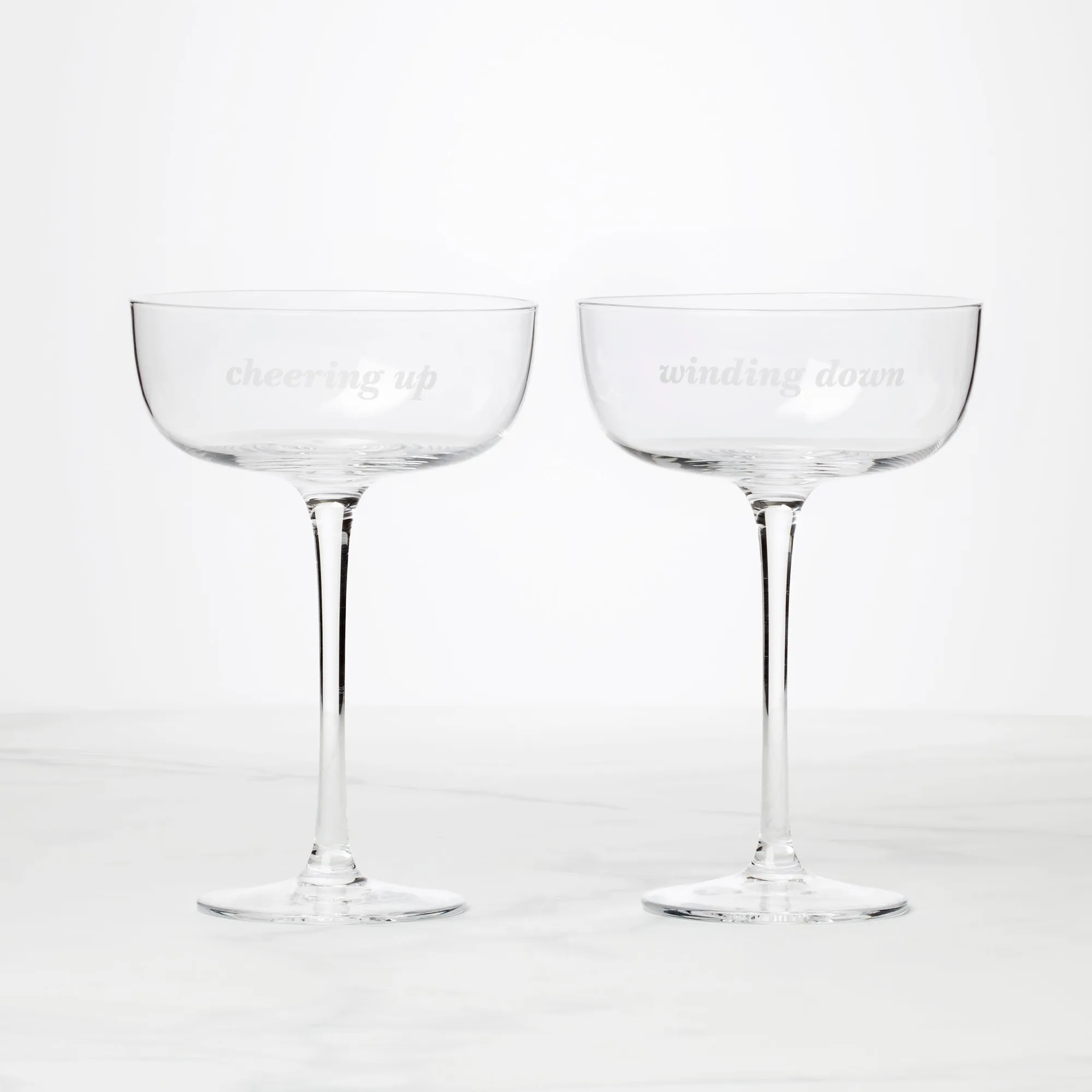 Coppe per rilassarsi e rallegrarsi, set da 2