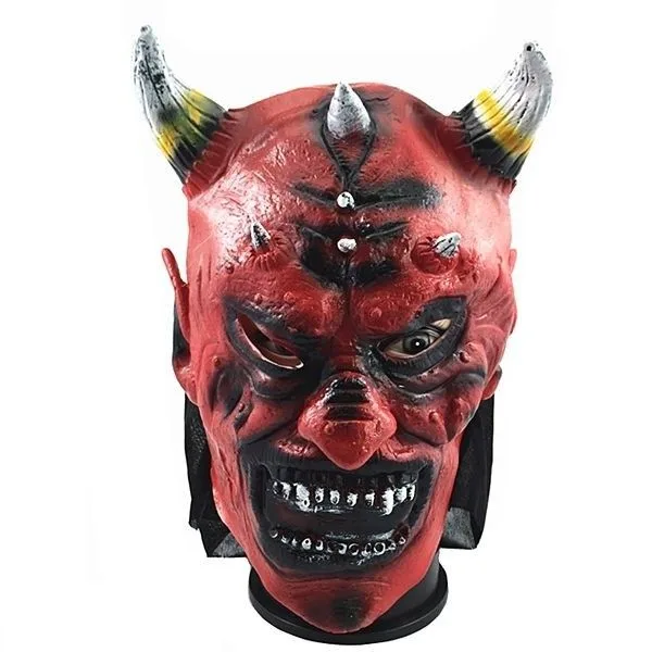 Halloweenmaskers kopen: Duivel, Clown of Skelet?