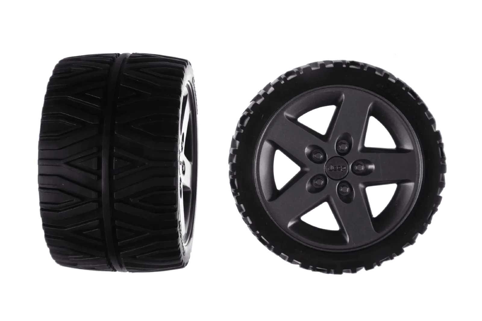 2 rear wheels with rims