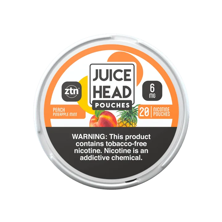 Juice Head Pouches Peach Pineapple Mint