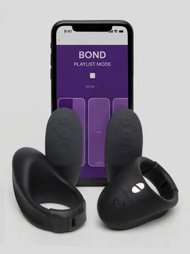 We-Vibe Tease Us Bond Vibrating Silicone Cock Ring Boxed Set