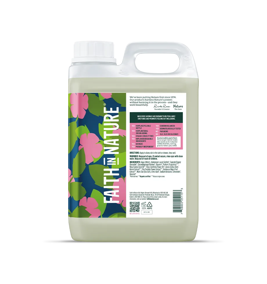 Wild Rose body wash - 2.5L