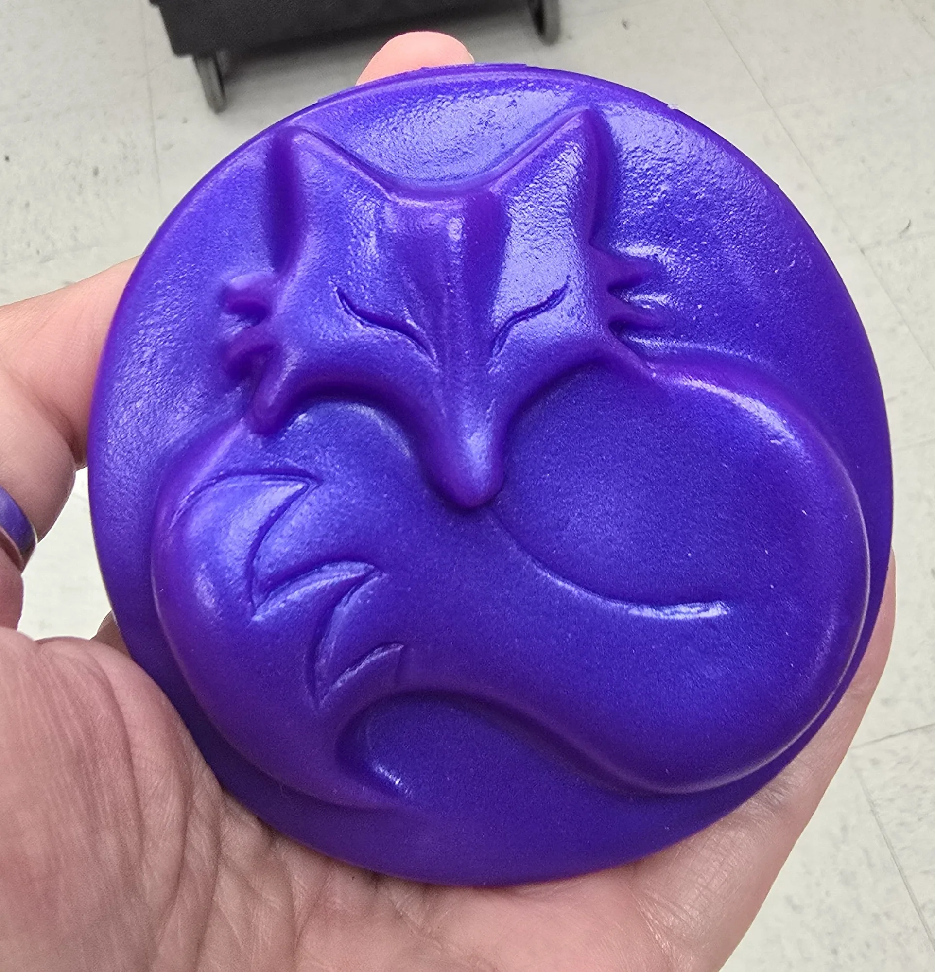 Saddle What the Fox Purple: Dettagli unici