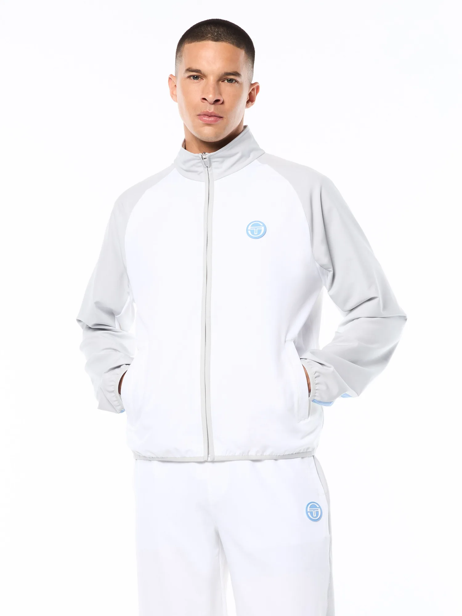 Chaqueta de chándal Racchetto-Brilliant White
