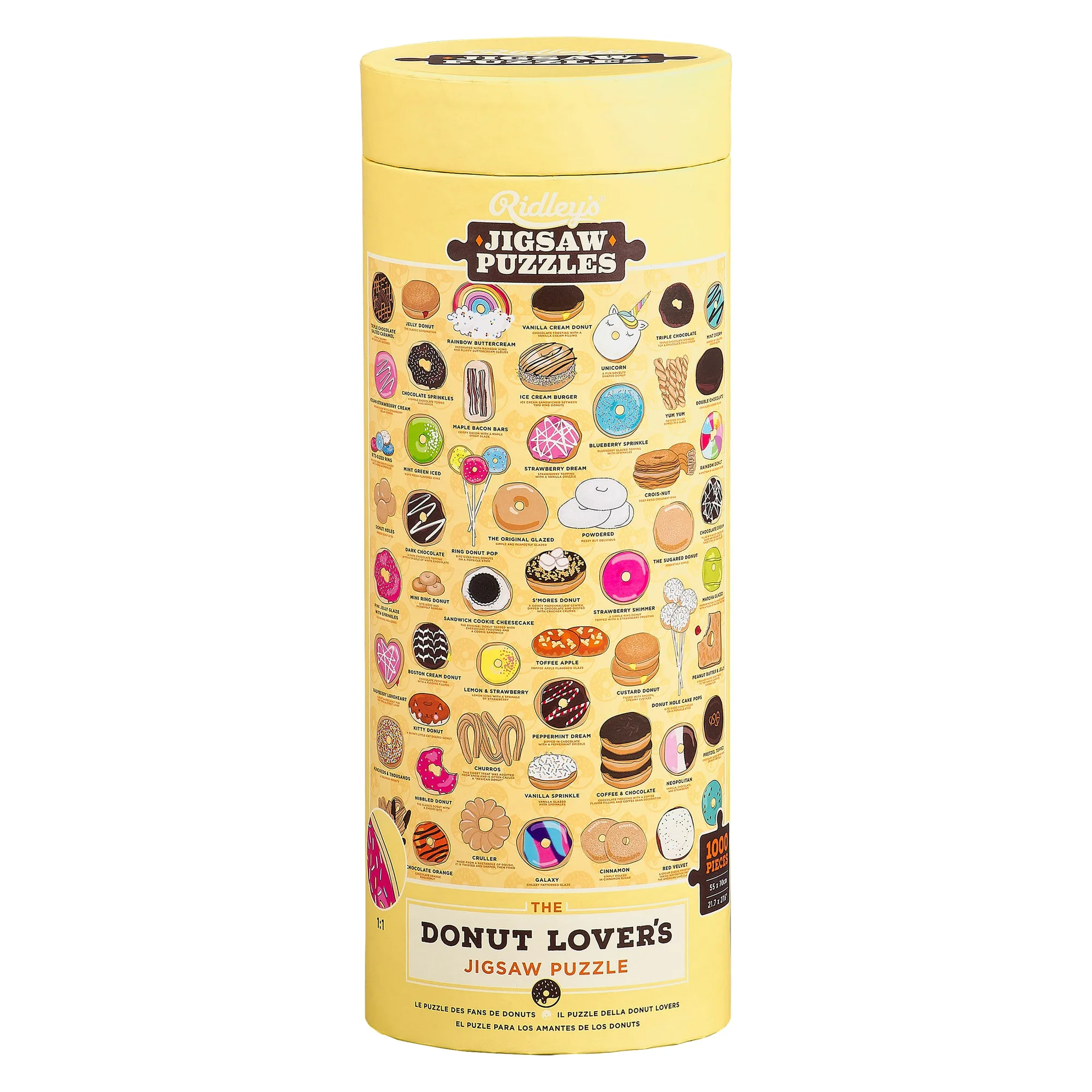 So lösen Sie ein 1000-Teile-Donut-Liebhaber-Puzzle