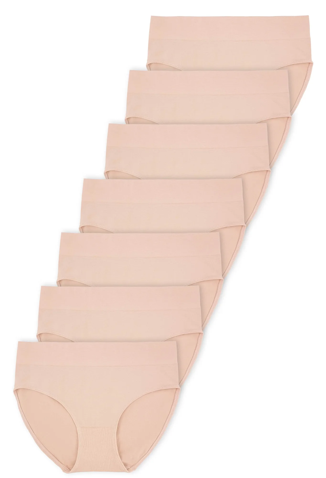 Essentiels Voyage - Lot de Shortys Coupe Haute Contrôle Quotidien Riche en Coton