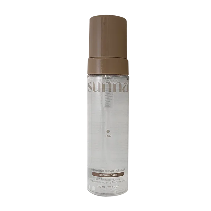 Sunna Clear Express Medium/Dark Tanning Mousse 7.1 oz