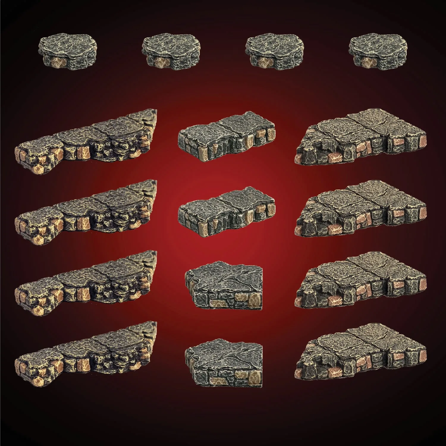 Angled Ledges (Unpainted)