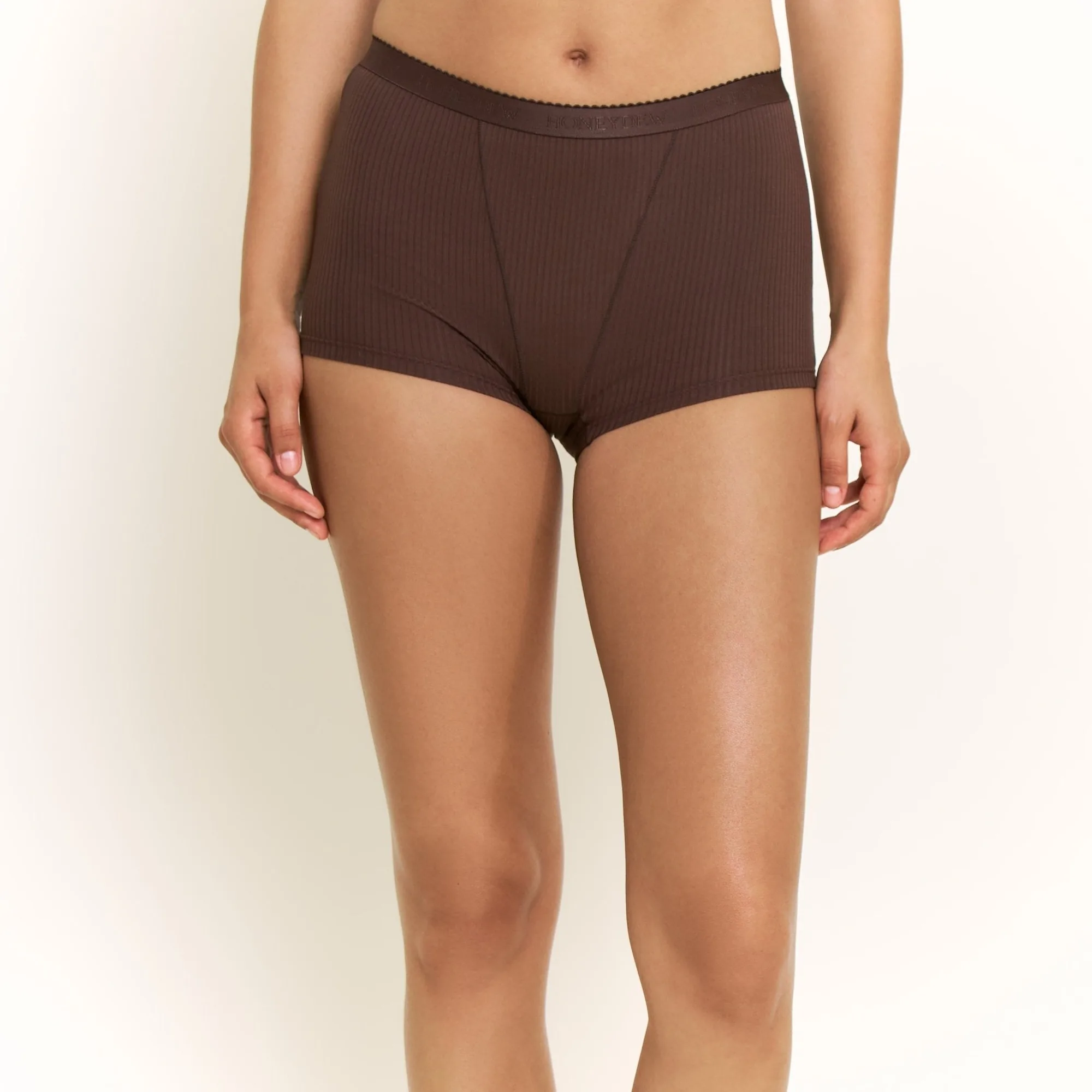 Emma Boyshort in Chocolate