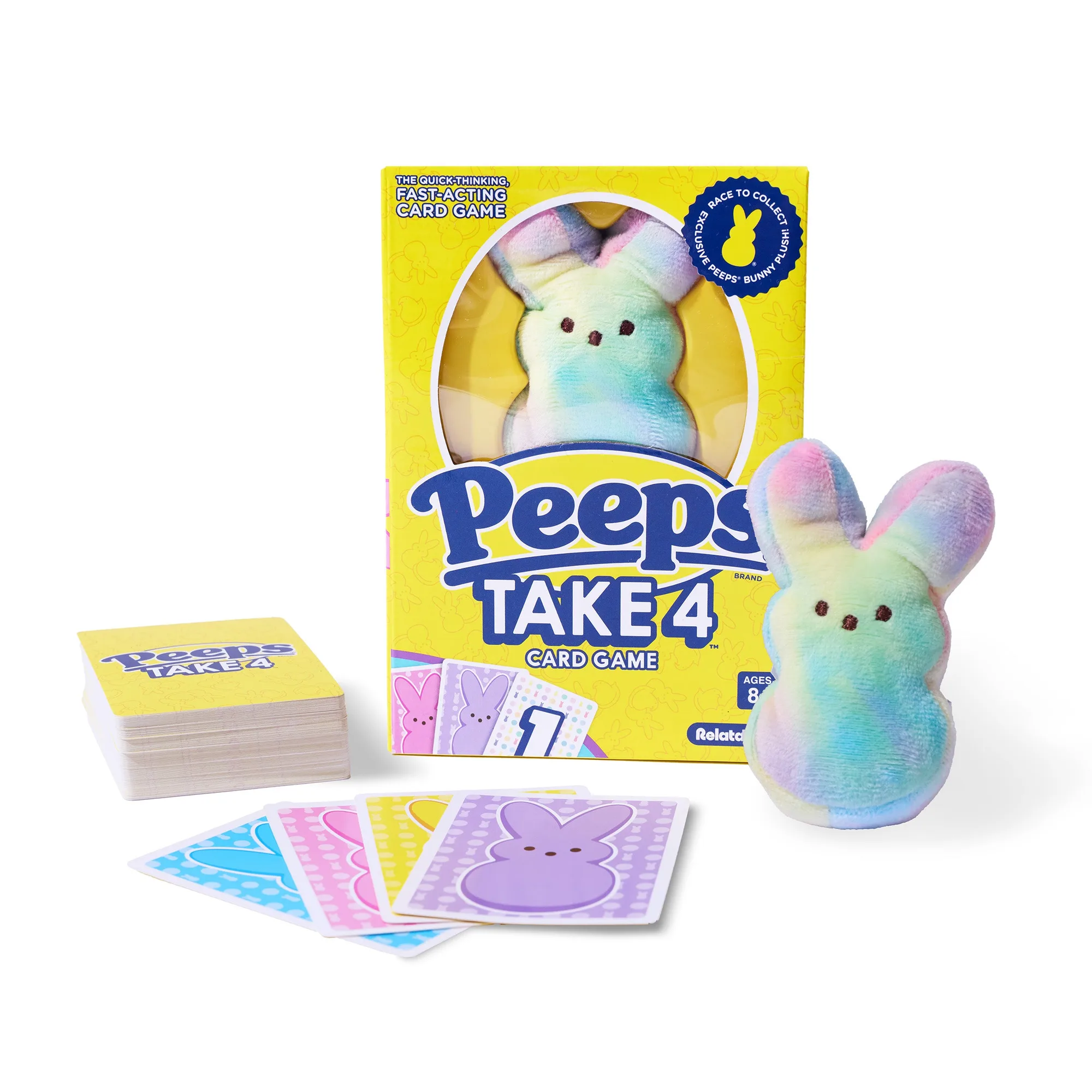 Gioco di Carte Peeps Take 4: Divertimento Veloce per Famiglie