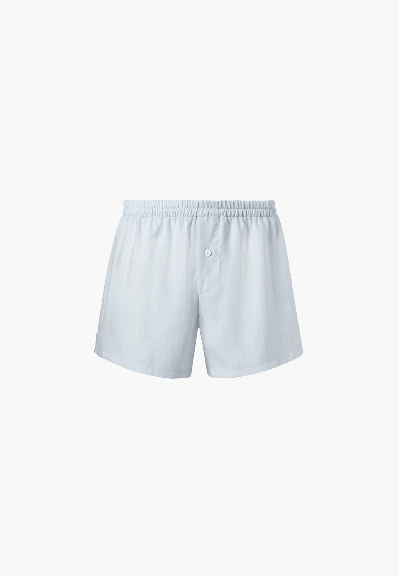Sustainable Luxury Stripes | Boxer Shorts - blue stripes