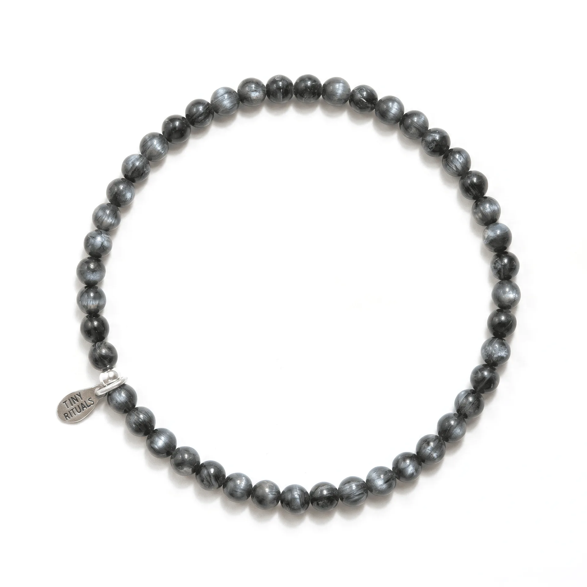 LARVIKITE BLACK LABRADORITE ENERGY BRACELET