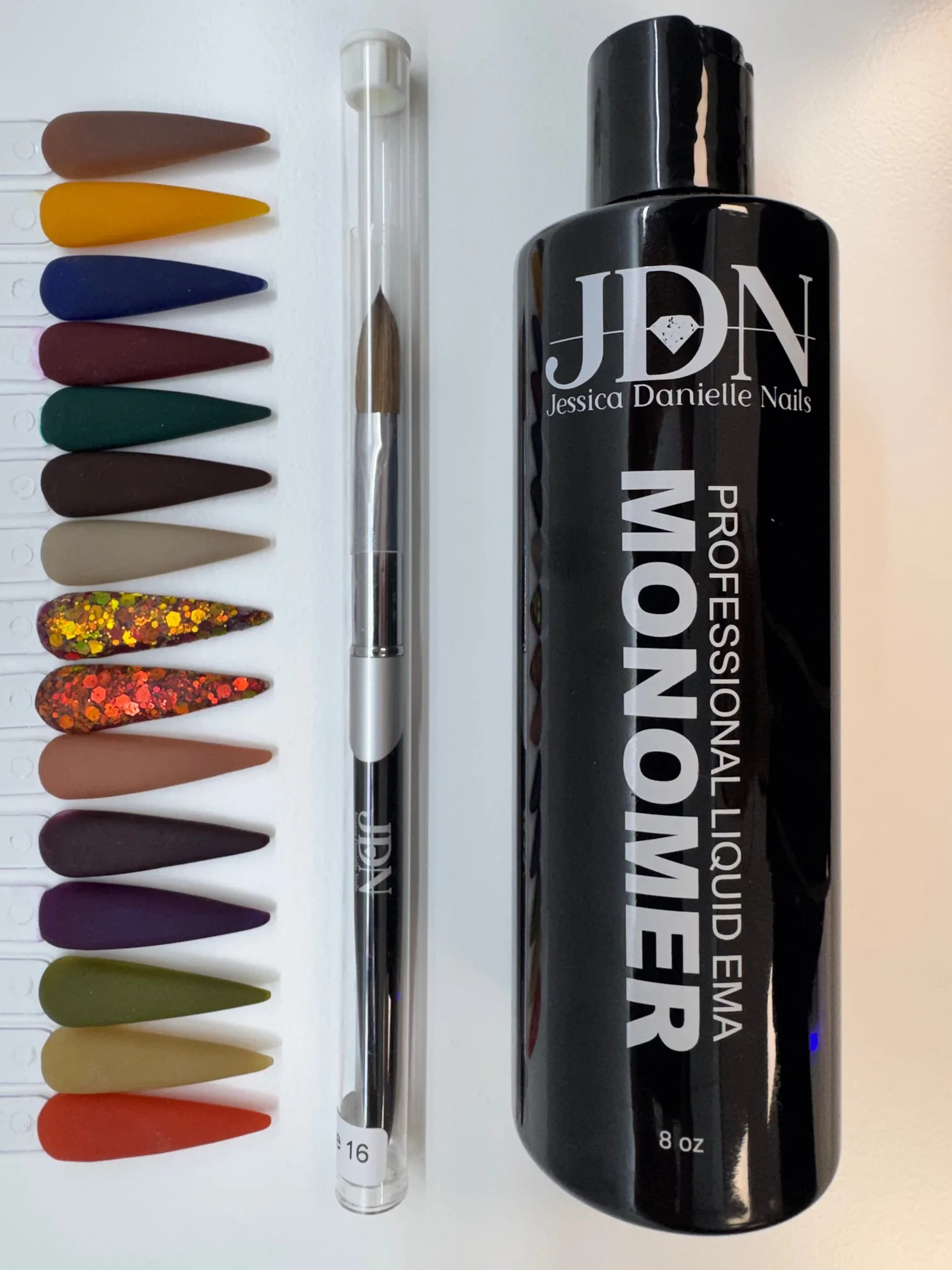 Fall Acrylic Nail Powder Bundle (15 Colors)
