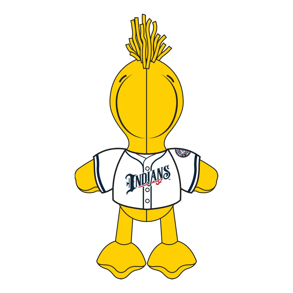 Indianapolis Indians FOCO 10" Plush Jersey Woodstock
