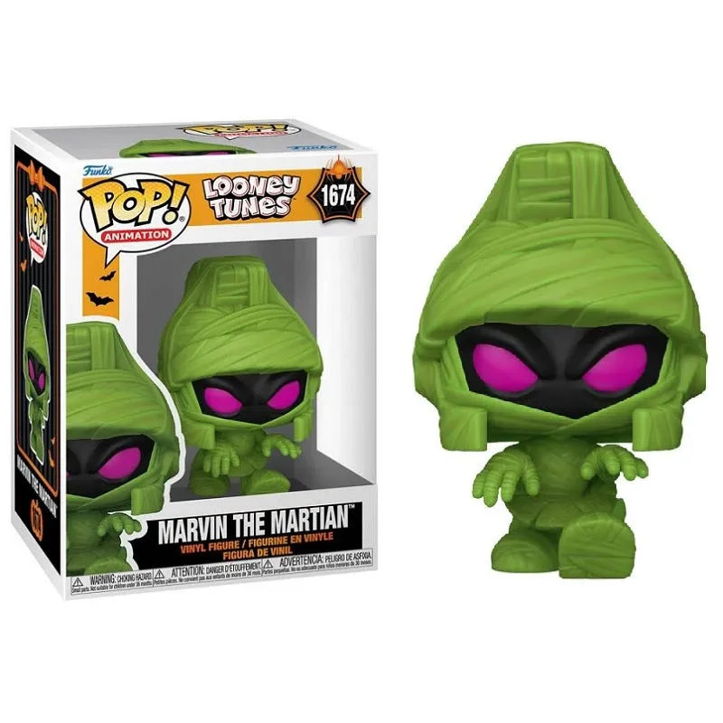 Marvin the Martian Mummy vs. Standard Funko Pop