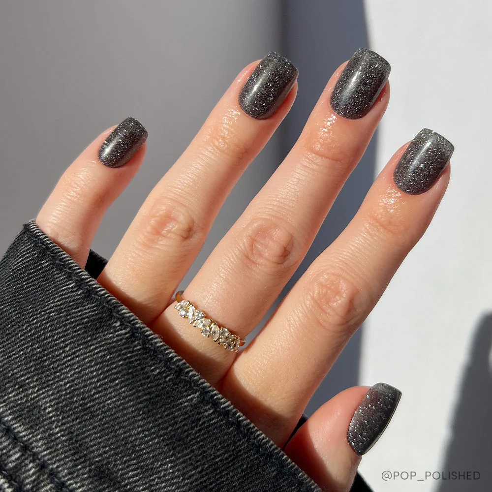 Stardust Press-On Nails: How to Style a Galaxy Manicure