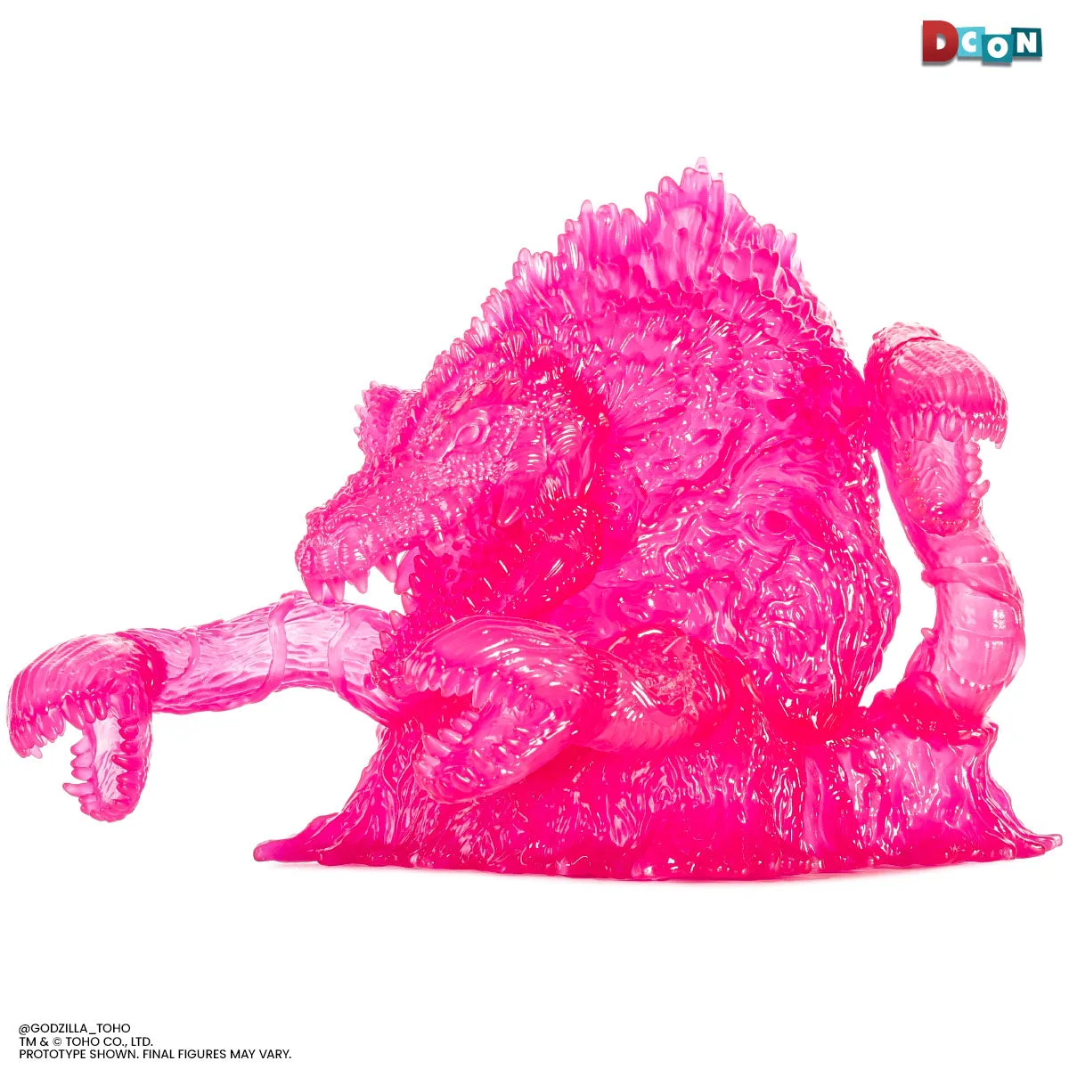 SpaceGodzilla vs Biollante Soft Vinyl Figure Comparison