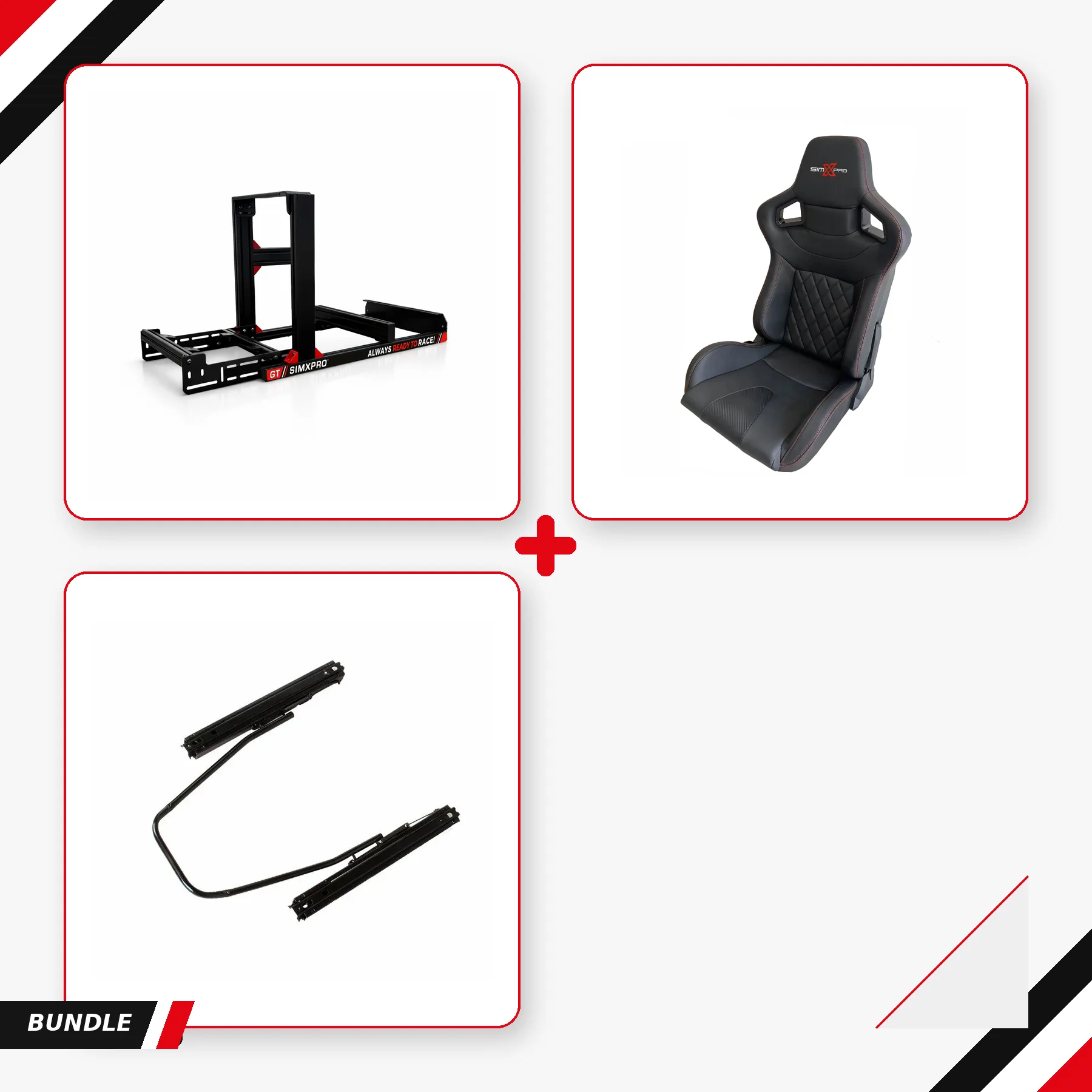 SimXPro GT + XL GT Seat Bundle: What's Included and Who It's For