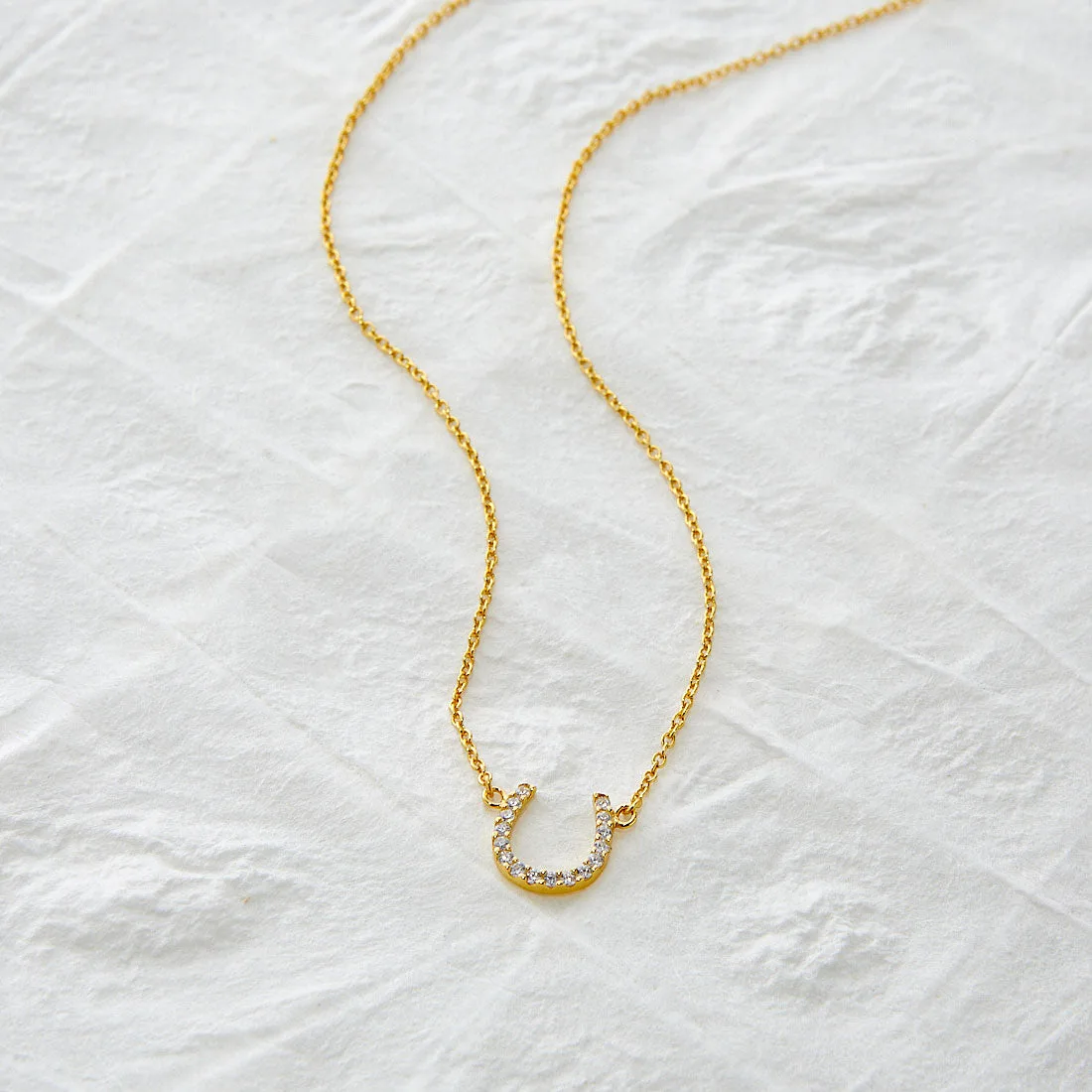 SPARKLING LUCK NECKLACE - GOLD