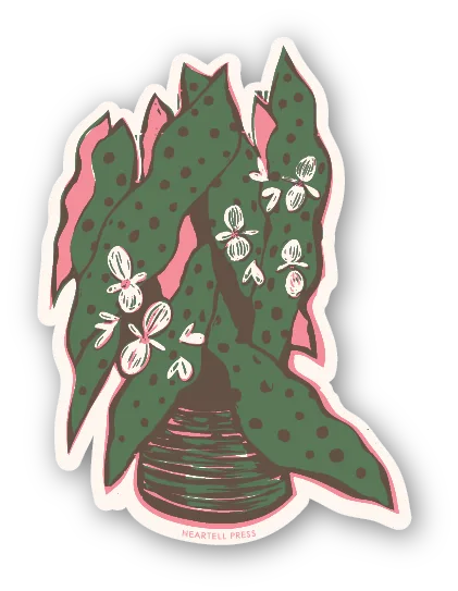 Begonia Ecofriendly Sticker
