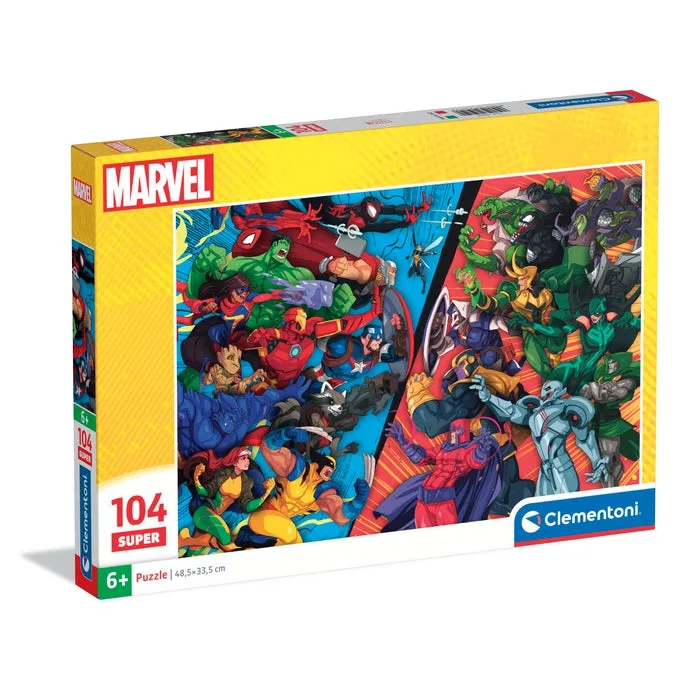 Marvel Heroes vs. Villains - 104 pezzi