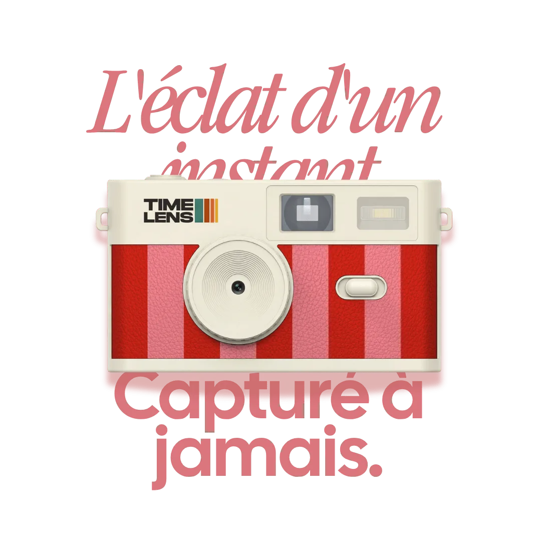 Appareil photo TimeLens® Cream Candy