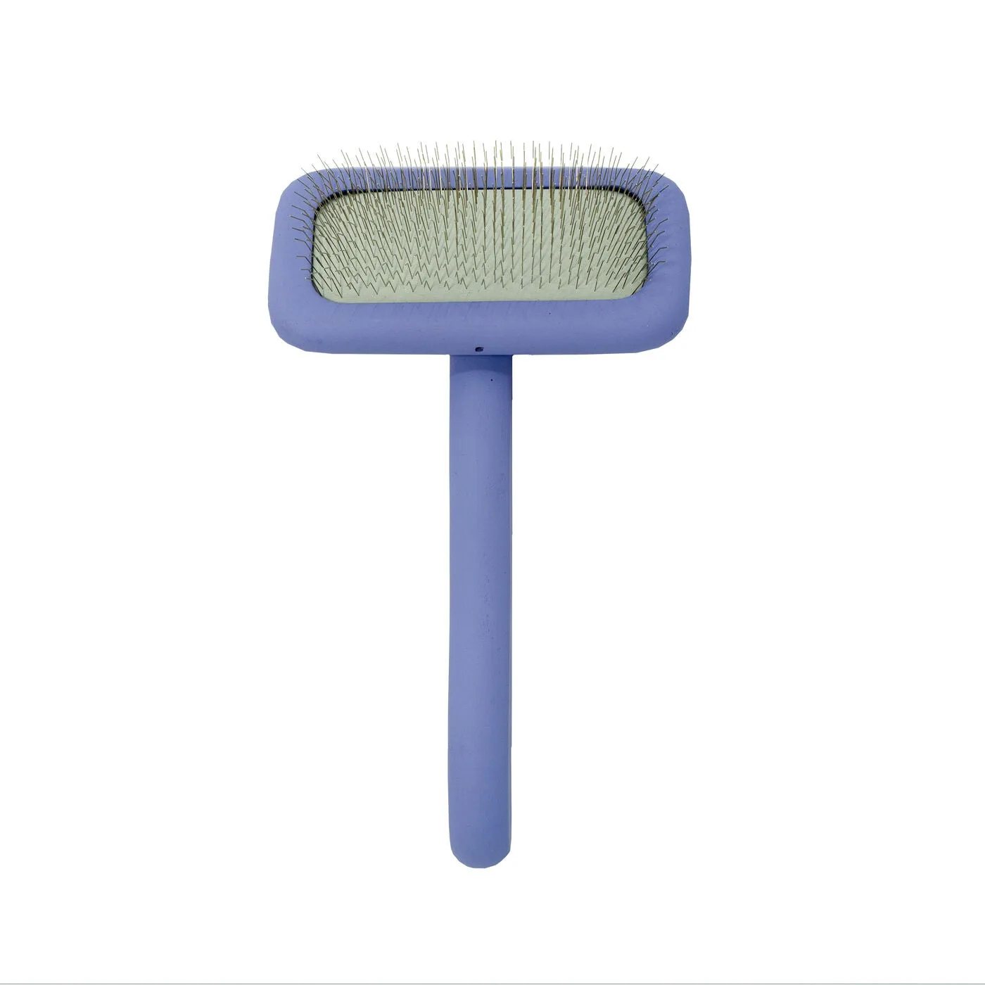 Ergonomic Rectangular Wooden Slicker Brush, 0.4” Pins