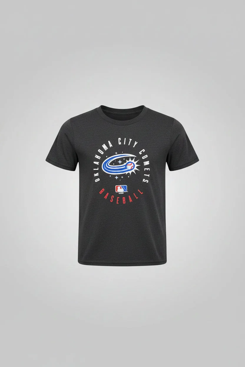 OKC Comets Youth Gray "C" Tee