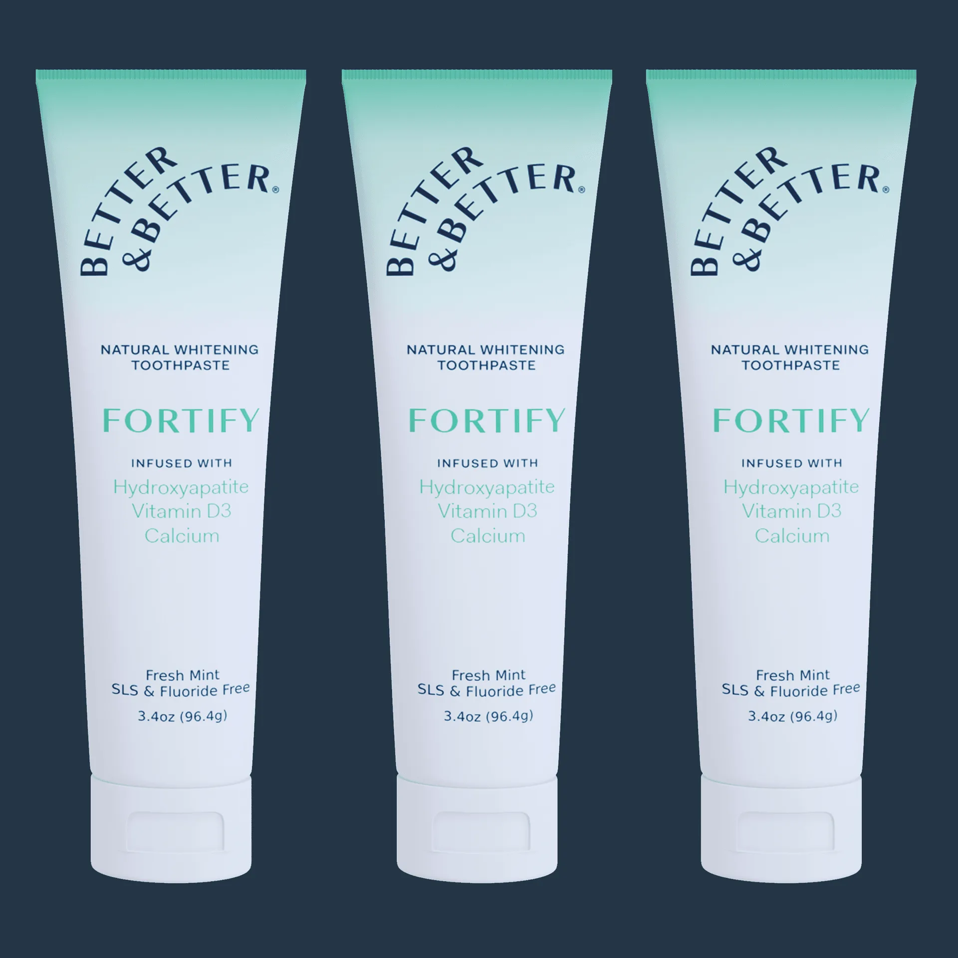 Fortify Vitamin D Toothpaste 3-Pack